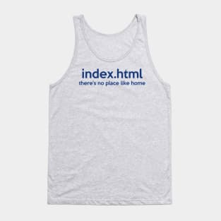 Old School Computer Code - No Place Like Home Tank Top